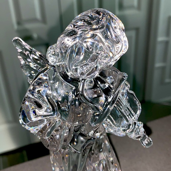 Mikasa Lead Crystal Angelic Violin Figurine made in Germany - Picture 9 of 12